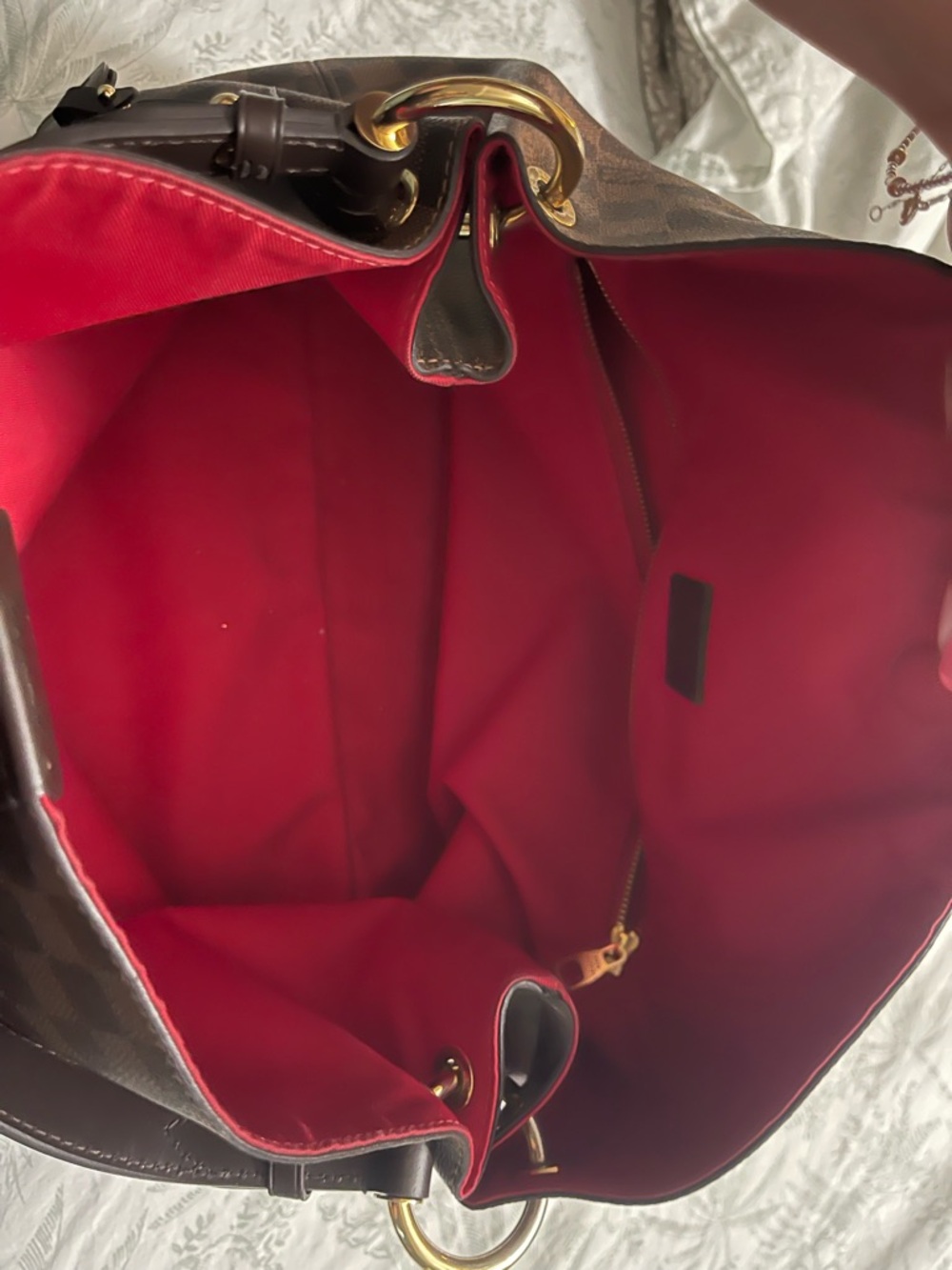 Louis Vuitton Brown Damier Ebene Shoulder Bag - Picture 8 of 10